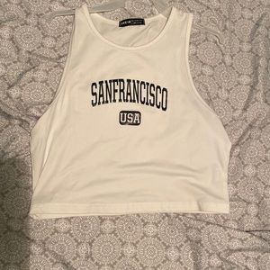 Brand: SHEIN Size: Large Color: white & navy blue